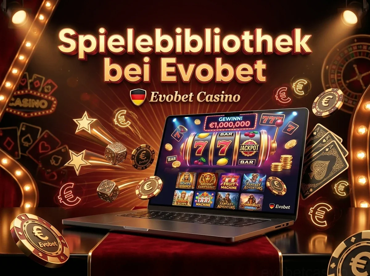 Spielebibliothek bei Evobet